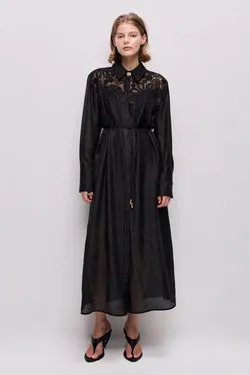Gia Embroidered Maxi Dress