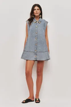 Amara Denim Mini Dress