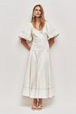 Ether Puff Maxi Dress