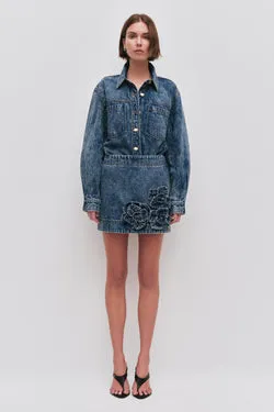 Angelina Denim Mini Skirt