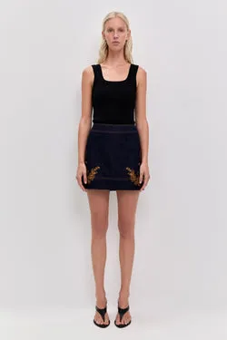 Elora Denim Mini Skirt