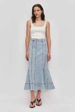 Tia Denim Midi Skirt