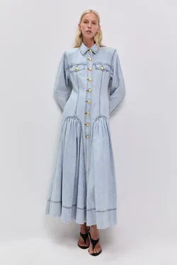 Noa Denim Maxi Dress