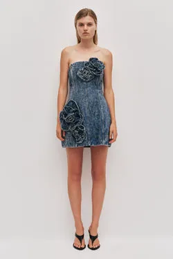 Angelina Denim Mini Dress