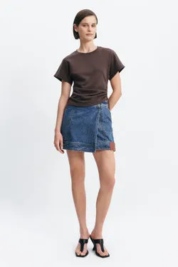 Olivia Denim Mini Skirt