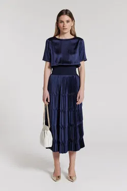 Sonya Skirt - Navy