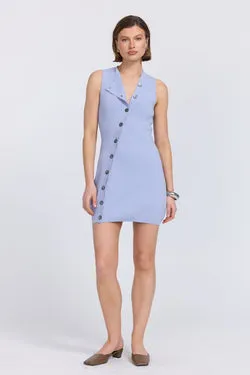 ASTRID KNIT DRESS - PACIFIC