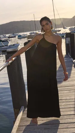 Eva One Shoulder Maxi Dress