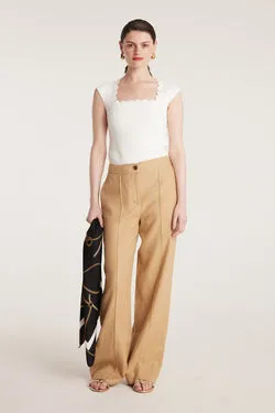Linen Pant - Gold