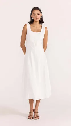 Eden Belted Midi Dress