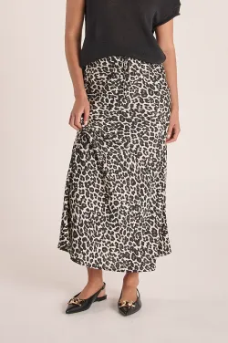 Riley Skirt - Snow Leopard