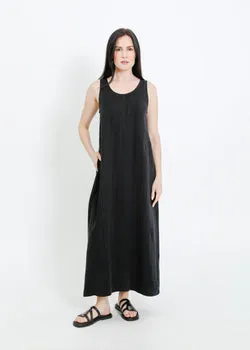 DION DRESS / BLACK