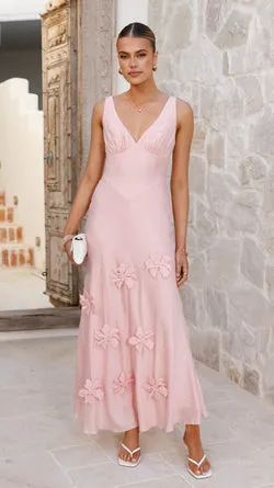 Lavara Maxi Dress - Pink