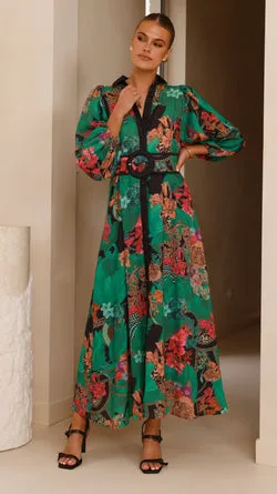 Lucinda Maxi Dress - Green