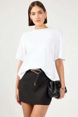 Perfect Stranger My Go To Mini Skirt Black