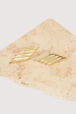 Perfect Stranger Kylie Earrings 18k Gold Plated