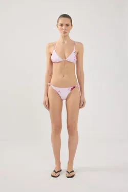 Perfect Stranger Zimi Flower Tie Bikini Bottom Pink