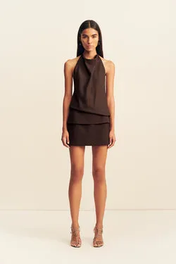 ASHER MINI SKIRT - RISTRETTO