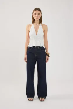 Perfect Stranger Immy Halter Top White
