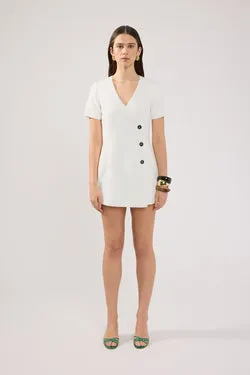 Perfect Stranger Beth Mini Dress Off White