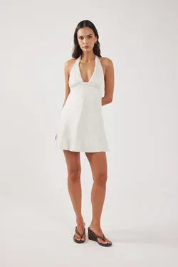 Perfect Stranger True Romance Satin Mini Dress Champagne