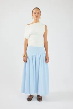 Perfect Stranger Monti Maxi Skirt Blue
