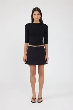 Perfect Stranger Skyler Mini Skirt Black