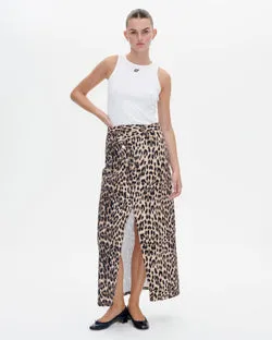Sigge Skirt (Brown Leopard)