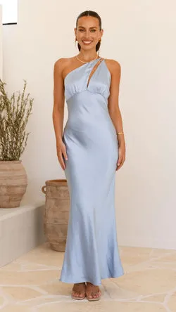 Hailey Maxi Dress - Blue