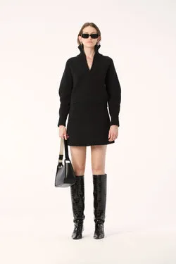 Franca Knit Skirt Black