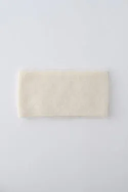 THE FLUFFY HEADBAND - ECOWHITE