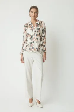 Kit Linen Silk Shirt - Multi
