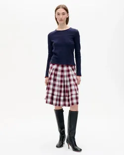 Silja Skirt (Red Check)