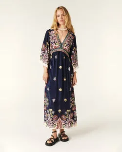 Lufia Maxi Dress (Blue)