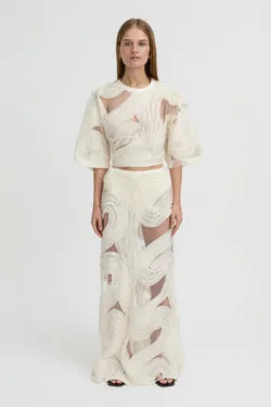 Delmare Skirt Ivory