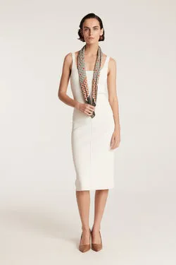 Crepe Knit Singlet - Neutral