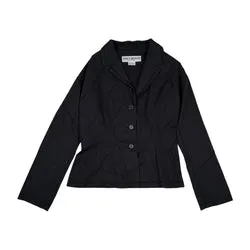 ISSEY MIYAKE WHITE LABEL LIGHTWEIGHT COAT - BLACK