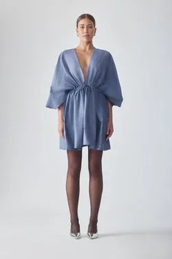 EDHA MINI DRESS - PERIWINKLE