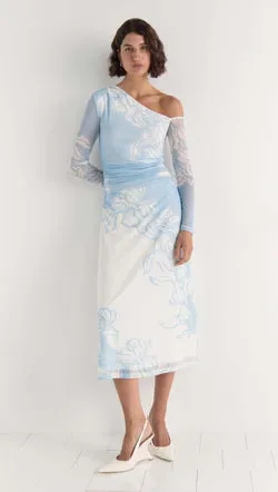 Aurora Mesh Midi Dress