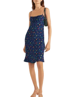 Size 4 | STAUD Bellini Printed Mini Dress