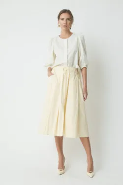 Lois Volume Shirt - Cream