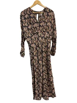 Rebecca Vallance Black Floral Dress 14