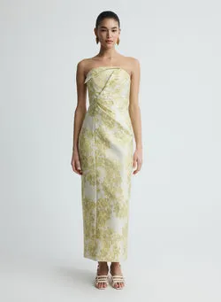 LYRA DRESS (DAYLILIES)
