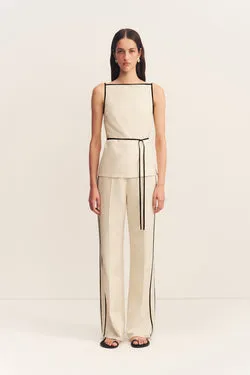 BILLIE CONTRAST TIE TOP