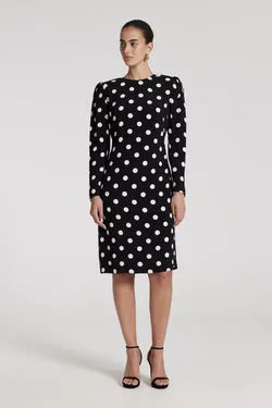 Karolina Dress - Black/White