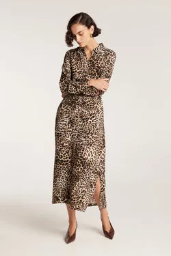 Solana Shirt Dress - Animal