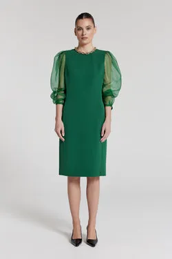 Livinia Dress - Jewel Green