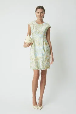 Ashley Silk Dress - Multi