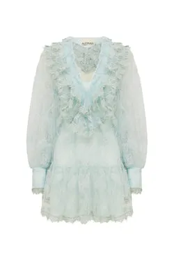 WINIFRED LACE MINI DRESS