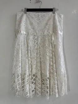 Vintage CKM white Skirt - size XL